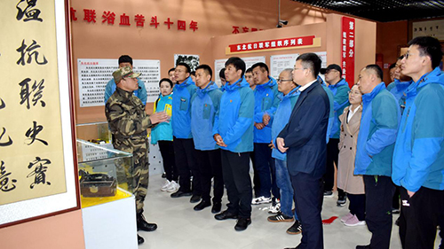 公司北景區(qū)運營黨支部“奮斗百年路 啟航新征程--學(xué)黨史、悟思想、辦實事、開新局”寒蔥嶺密營遺址愛國主義教育實地考察主題黨日活動